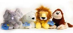 Webkinz: Cheeky Monkey, Elephant, Lion, Polar Bear