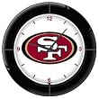 San Francisco 49ers Team Logo Clock