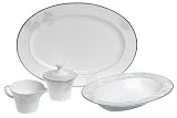 Nikko Ceramics Les Feuilles 5-Piece Completer Set