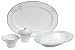 Nikko Ceramics Les Feuilles 5-Piece Completer Set