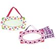 Melissa & Doug Deluxe Hearts & Flowers Door Plaque Bundle