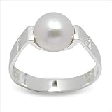 Mercury Japanese Akoya Cultured Pearl Ring