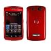 Fits Blackberry 9500 Storm 9530 Thunder Verizon Cell Phone Snap on Protector Faceplate Cover Housing Case - Solid Red