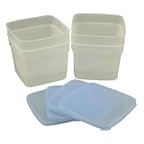 Arrow Stor-Keeper Set of 4 1.5 Pint Freezer Storage Containers, 1.5 Pint by Arrow