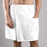Turkish Towels, 100% Cotton Terry Velour Mens Towel Wraps