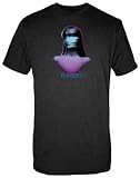 Placebo Purple Girl on Black T-shirt - Ships in ''24'' Hours!