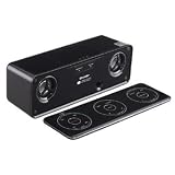 Sharp DKAP8P i-Elegance Music System for ipod / iphone with a wireless remote control (Black)