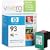 Original HP 93 Tri-color Ink Cartridge in Retail Packaging