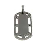 Titanium Pendants - Dog Tag