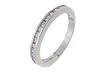 Sterling Silver Channel Set CZ Eternity Band Ring