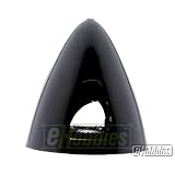 Du-Bro 267 1-3 4 Black Spinner by Du-Bro Products