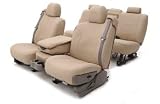 Coverking CSC1A4CH7352 Beige Leatherette Custom Seat Cover