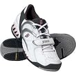 Prince Men's Ms4 Stability Wht/Dkgry/Red (WIDTH: Medium, SHOE SIZE:8)