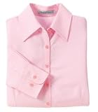 Port Authority Signature - Ladies Slim Placket Polynosic Shirt Pale Pink-M