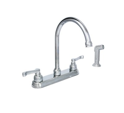 Jenova 8 Chrome Center Faucet w/Sprayer