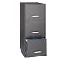 OfficeMax Three-Drawer Vertical File, 18" D, Letter Size OM01254
