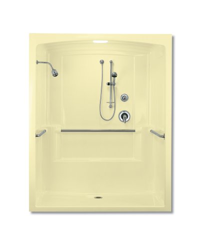 Kohler K-12102-P-Y2 Sunlight Freewill Freewill barrier-free wheelchair shower module with polished s