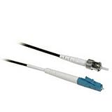 Cables to Go - Patch cable - LC single mode (M) - ST single mode (M) - 10 ft - fiber optic - 9 / 125 micron - black