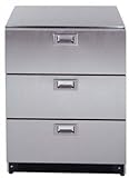 24 Triple Drawer Refrigerator with Fan Cooled Compressor Magnetic Gaskets and ADA Compliant Recessed Handles