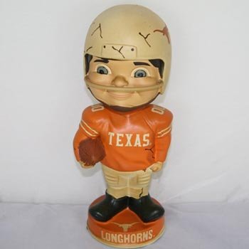 Texas Longhorns NCAA Vintage Retro Bobble Head (Quantity of 1)