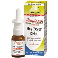 Hay Fever Relief, Non-Drowsy Formula, Nasal Spray 0.5 fl oz by Similasan Homeopathics / 0.5 Oz.