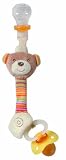Fehn Rainbow Teddy Pacifier Holder (Brown)