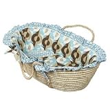 Cocoa Blue Moses Basket