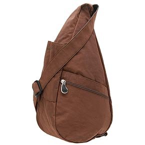 Click here to buy Ameribag Classic Distressed Nylon Healthy Back Bag Tote 6102.