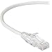 Black Box C6APC28-WH-02 SLIM-NET CAT6A PATCH CABLE WHITE 2FT