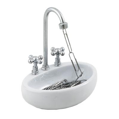 Minya international corp. mi-557 kitchen sink paper clip holder
