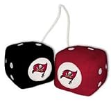Tampa Bay Buccaneers Fuzzy Dice