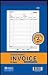 Bazic 50 Sets 5.5'' X 8 7- 16'' 2-Part Invoice- Case of 24