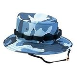 Jungle Hat - Sky Camo