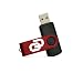NCAA Oklahoma Sooners 8GB High-Speed USB Flash Drive with Swivel Cap and Lanyard
