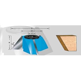 Amana SC618 45 DEGREE BEVEL CUTTER by Amana