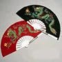 Metal Dragon Chinese Fighting Fan