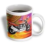 Mug Picturing Picturing Harley Davidson Motorcycle