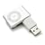 White - iPod Shuffle 2nd Generation USB Charger Adapter