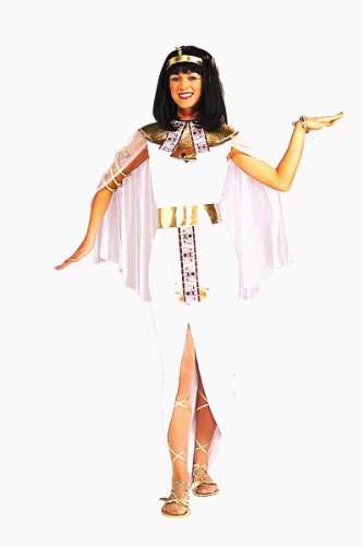 Forum Cleopatra Queen Of The Nile Costume, White, One Size