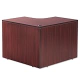 Alera Valencia Series Corner Desk Shell, 42w x 42d x 29-1/2h, Mahogany