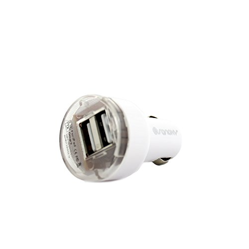 SANOXY¨ Mini Universal USB Car Charger Vehicle Power Adapter for Mobiles, Ebook-readers & Tablets (Compatible for your Apple iPHONE 5 4 4S 3GS, iPod, Samsung Galaxy S2 S3 i9100 i9300 Note II N7100 Note N7000 i9220
SANOXY¨ Mini Universal USB Car Charger Vehicle Power Adapter for Mobiles, Ebook-readers & Tablets (Compatible for your Apple iPHONE 5 4 4S 3GS, iPod, Samsung Galaxy S2 S3 i9100 i9300 Note II N7100 Note N7000 i9220