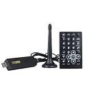 External USB Dual ATSC & Digital HDTV and Analog TV Tuner Stick / Video Capture Personal Video Recorder with Remote Control and Antenna For Windows Xp, Vista