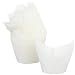 Regency Pack of 24 Tulip Standard Baking Cups, White