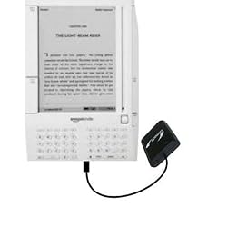 Portable Emergency AA Battery Charge Extender for the Amazon Kindle (1st Generation) - uses Gomadic TipExchange Technology