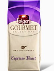 Folgers Gourmet Selections Espresso Roast Ground Coffee 24 1.75oz Packages
