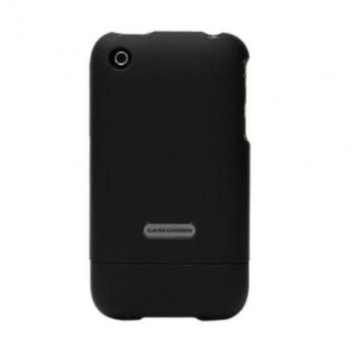 CaseCrown iPhone 3G and 3G Slim Fit-glide polycarbonate housing (Obsidian Black)