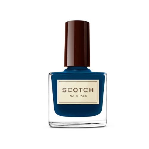 Scotch Naturals Non-Toxic Nail Polish, Seaboard (deep-sea blue creme)