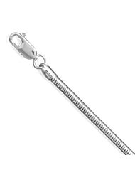 Snake Chain Necklace 3.2mm Sterling Silver - Made in the USA