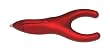 Red Ergo-Sof PenAgain Pens