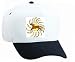 White Cap with horse, equine, sun